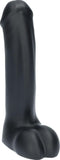 Ylva & Dite - Icarus - Realistische Siliconen dildo met ballen - Handgemaakt - Made in Holland - Zwart