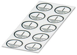 Phoenix Contact veiligheidspictogram aardeteken zwart/wit per 100 stuks (0806767)
