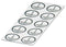 Phoenix Contact veiligheidspictogram aardeteken zwart/wit per 100 stuks (0806767)