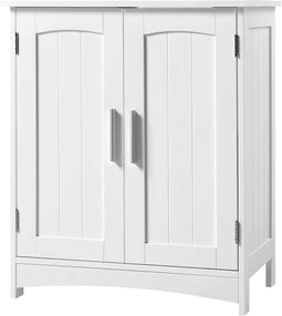 Eugad Wastafelonderkast - Badkamerkast met verstelbare plank - 50 x 30 x 60 cm - Wit