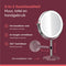 Fraay® Make Up Spiegel 3in1 - LED Verlichting - 10x Vergroting - Chroom