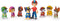 PAW Patrol Jungle Pups - Cadeauset met 8 speelfiguren (8 stuks)
