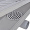 vidaXL - Doucheafvoer - 2 - st - rechthoekig - golvend - 530x140 - mm - roestvrij - staal