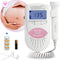PEACE Doppler - Baby Hartje Monitor - Ultrasound 250mL - Inclusief Batterijen en Oortjes - Roze