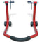 vidaXL - Motorfiets - voorwiel - standaard - rood