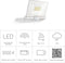Steinel XLED ONE - LED Buitenlamp XL - Sensor 43,5W 4400 lumen - Wit