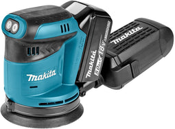Makita DBO180RTJ - Excenter schuurmachine - 18V 125mm 2x 5.0Ah