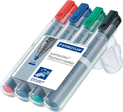Viltstift staedtler 356 flipover rond 2mm ass | 5 stuks