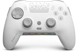 Scuf Envision Pro - Gamecontroller - Draadloos met aanpasbare peddels - Wit