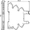 Finder 93.51.7.024 Relaissocket Geschikt voor serie: Finder serie 34 Finder 34.51, Finder 34.81 (l x b x h) 93.6 x 6.2