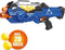 Eddy Toys Speelgoed Pistool - incl. 21 Foam Ballen - Foam Gun - Lichtgewicht - Blauw