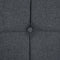 FROYA - Slaapbank 3-zits - Donkergrijs - Polyester