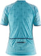 CRAFT Belle Glow - Jersey SS - Reflecterend met 3/4 rits - Blauw