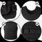 Fitby Gewichtsvest 10KG - Verstelbaar Gewichtsvest - Krachttraining & Crossfit - Zwart