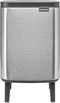 Brabantia Bo Hi Prullenbak - 7 liter - Ruimtebesparend - Matt Steel Fingerprint Proof