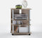 FMD Tv/hifi-kast met 3 vakken 65x40x79,2 cm eikenkleurig