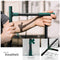 tectake® Broeikas - Foliekas 2,23m² - Kweekkas met 4 Planken - Beschermt Tegen Kou en Regen
