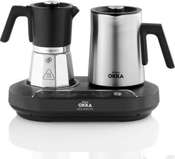 Arzum OKKA Rich Moka - Koffiepot - Dubbele koffiebereiding - RVS