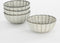 Mica Decorations Corfu - Schaal - H9 x Ø17 cm - Keramiek - Grijs