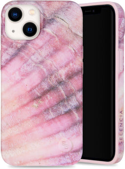 Selencia iPhone 14 - Back Cover - 100% gerecycled - Ocean Shell Purple