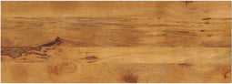 vidaXL - Tafelblad - rechthoekig - 140x50x2,5 - cm - massief - mangohout