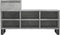vidaXL - Schoenenkast - 102x36x60 - cm - bewerkt - hout - betongrijs