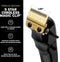 Wahl Black Cordless Barber Combo - Tondeuse en Trimmer - Titanium snijmessen - Zwart