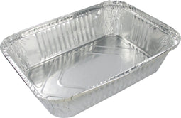 Bak - Aluminium - 2000ml - 264x194x67mm - zilver - 400 stuks