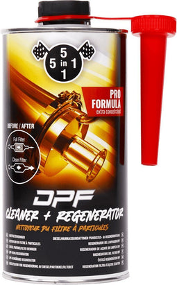 5in1 DPF Cleaner Pro - Diesel brandstofadditief - Reiniging roetfilter