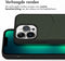 Accezz iPhone 13 Pro - Back Cover - Premium Leather Card Slot - Groen