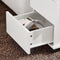 SoBuy FBT141-W - Bijzettafel - 3 laden - Wit