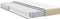 vidaXL - Pocket - Spring - Matras - - - Lichtgroen - en - Grijs, - Medium - Hard, - 120x190x20 - cm - Stof