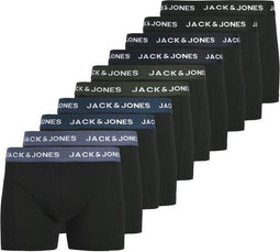 JACK&JONES JACMATT SOLID TRUNKS - Boxershorts - Elastische tailleband - (10 pack)