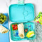 Yumbox Panino - lekvrije Bento box broodtrommel - 4 vakken - Misty Aqua / Rainbow tray