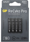GP ReCyko+ Pro - Oplaadbare Batterijen AAA - 850 mAh - 1500 keer oplaadbaar - (4 stuks)