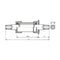 Neco Thread Ls Trapaslager Zilver 68 mm / 113.5 mm