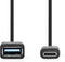 Nedis CCGB61710BK02 - USB 3.2 Gen 1-kabel - Snelle dataoverdracht en laden - Zwart