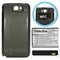 Akku-King 20110652 - Accu - 6200mAh - Samsung Galaxy Note 2 GT-N7100 Galaxy Note 2 LTE - Wit Zwart