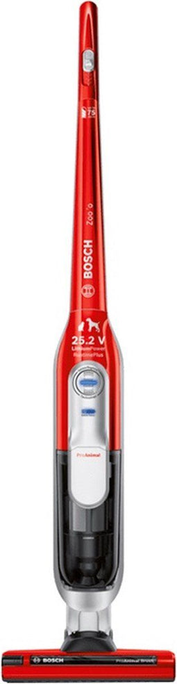 Bosch Athlet ProAnimal BCH6ZOOO - Steelstofzuiger - Dierenharen borstel - Rood en zwart