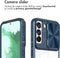 iMoshion Hoesje Geschikt voor Samsung Galaxy S22 Hoesje - iMoshion Camslider Backcover - Donkerblauw