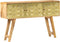 vidaXL - Dressoir - 120x30x80 - cm - massief - mangohout