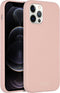 Accezz iPhone 12 / 12 Pro - Backcover - Liquid Silicone - Geschikt voor MagSafe - Roze