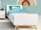 BED 90X200 LYNN WIT/NATUREL