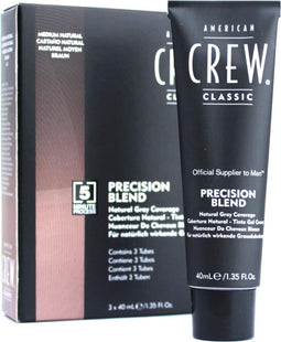 American Crew - PRECISION BLEND LOTE 4-5 medium natural 3 pz