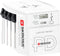 Skross MUV USB AC65PD - Reisadapter - 2 USB-poorten 65W PD - Wit