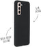 Accezz Liquid Silicone Backcover - Samsung Galaxy S21 - Schokabsorberend - Zwart