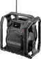 Sangean U-4X - Bouwradio DAB+ VHF (FM) Bluetooth Waterdicht Stofdicht Zwart