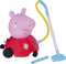 Peppa Pig - Speelgoedstofzuiger - Echte zuigkracht met accessoires - Rood roze