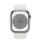 Apple Watch Series 8 - 41mm - Roestvrij staal - Zilver - GPS + Cellular