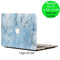 Lunso Geschikt voor MacBook Pro 13 inch (2016-2019) cover hoes - case - Marble Carib